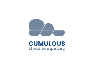 Logo for Cumulous Cloud Computing daily logo challenge dailylogochallenge design logo