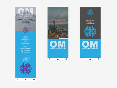 OM. An online meditation app.