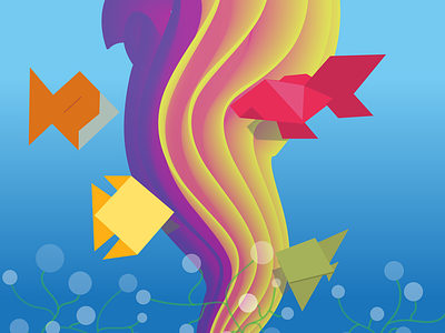 Weekly Rebound: Origami Reef design illustration vector weekly rebound