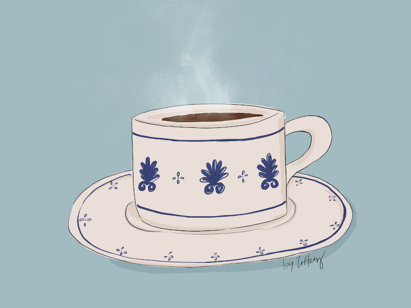 Steamy Coffee