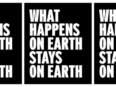 What happens on Earth animation graphic design hellopanos poster typography ui