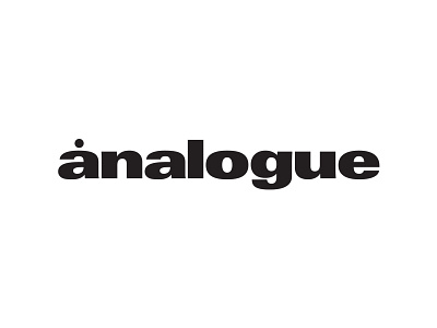analogue logo analogue logo music
