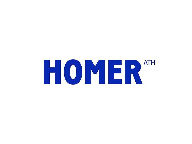 HOMER hellopanos homer logo typography