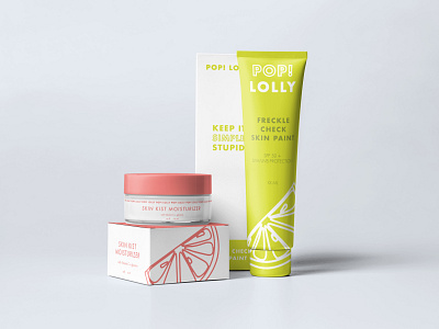 Pop! Lolly Skincare Branding + Product Design