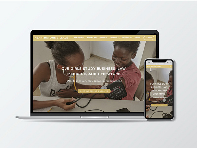 Modern Website Design for Non-Profit