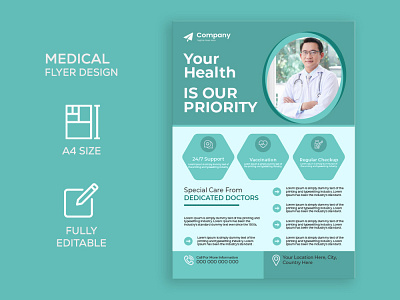 Medical Flyer design