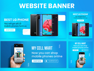 Shopify Banner design । Website Banner Design Template