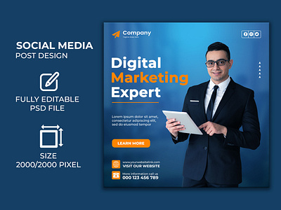 Corporate Flyer Design - Corporate Banner ads by Nh Shabbir on Dribbble