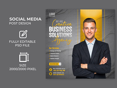 Corporate Flyer Design - Corporate Banner ads ads design banner design bnner ads business flyer corporate flyer design facebook post flyer design grapgic designer graphic design illustration instagram post nhshabbirbd print design real estate flyer social media flyer