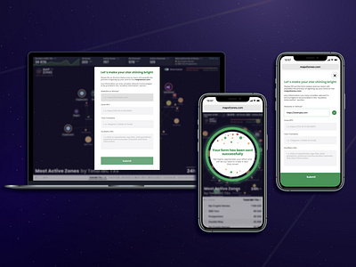 Listing request form design for mapofzones.com app blockchain desctop design mobile startup ui uidesign uiux ux uxdesign webdesign