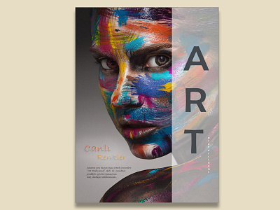 Art journal afiş banner branding dergi journal journalısm logo mijanpaj