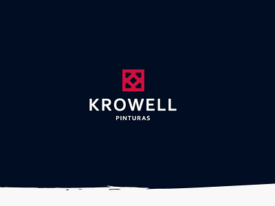 Krowell Pinturas - Branding behance brand branding design enterprise graphic design inspiration logo paint