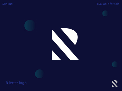 R letter logo(unused) brand brand design brand identity branding branding design flat logo logo design minimal minimalist logo