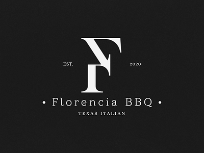 Florencia BBQ Brand Identity branding chaostheory design graphic design logo