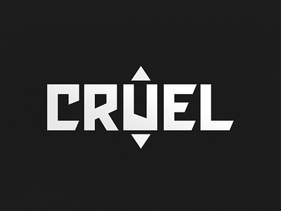 CRUEL™ Branding & Logo Design branding chaostheory design graphic design logo typography vector
