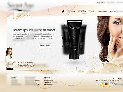 Cosmetics Store Entry Page cosmetics entry page shop store