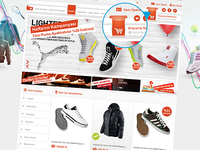 Sport Shoes Store ideasoft shoes sport store