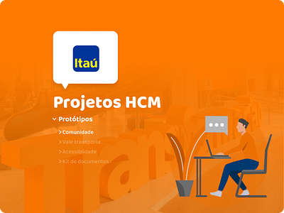 Projeto - Comunidade Itaú banco itaú product ui ux uxui