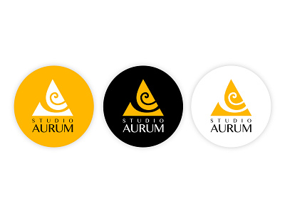 Studio Aurum Logo affinity designer branding design logo