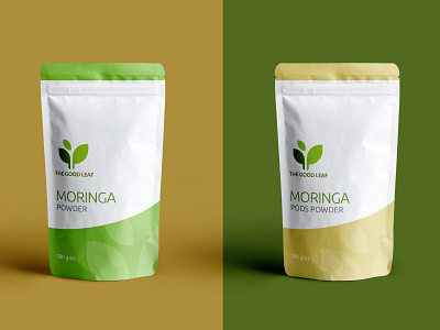 Packaging design for The Good Leaf branding design organic food packaging design