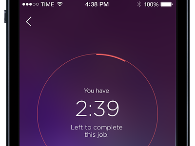 Not So Much Time Left ios minimal timer ui ux