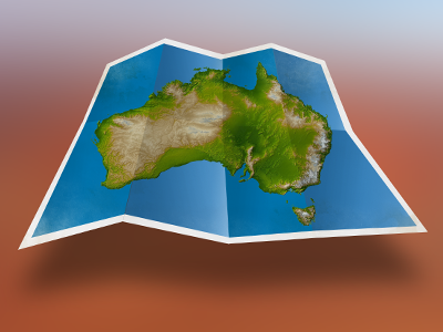 I love a sunburnt country.. aussie map australia icon map