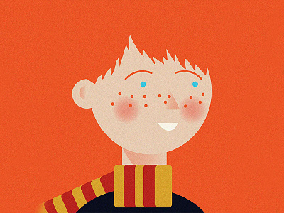 Minimal Ron Weasley harry potter minimal portrait ron ron weasley weasley