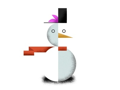 Frosty frosty snowman vector winter