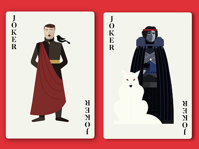 Jokers "Little Finger" & "Jon Snow"