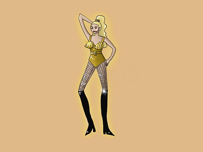Madonna character design madonna