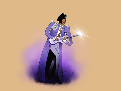 Prince character design prince purple rain