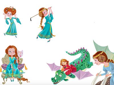 Children's book illustration illustration