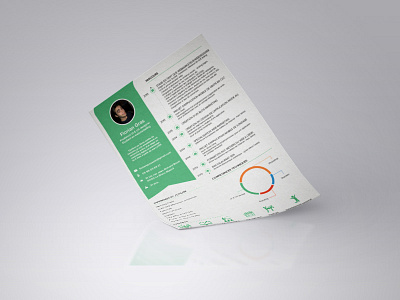 Personal Resume brand branding clean cv minimal personal resume resume typography