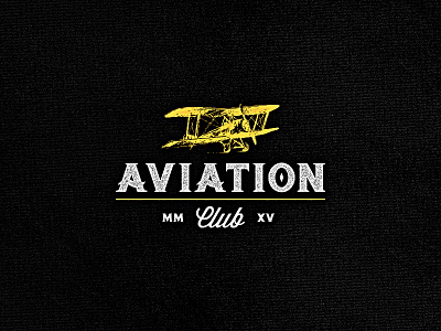 Aviation Club aviation club display distressed font hipster logo retro typeface vintage