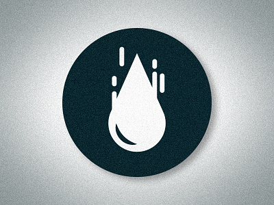 Water Icon 2015 art bullet clean drop flat icon line simple vector water website