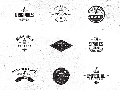 Vintage Badge/Logo Pack