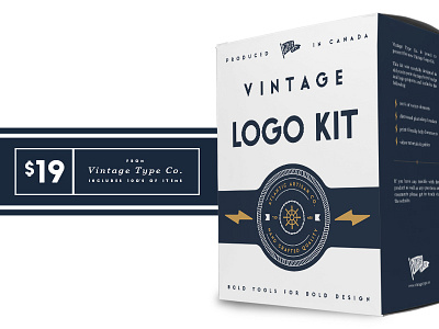 Vintage Logo Kit artisan badge icons illustrations kit logo logos retro template vintage