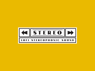 STEREO album art artwork font fonts records retro sound stereo typography vintage