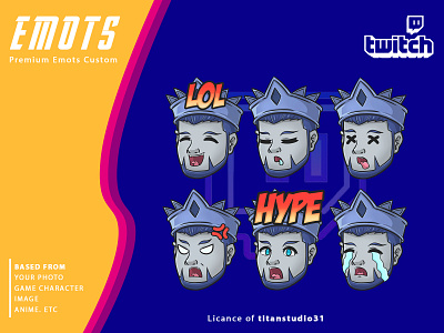 johnnypeters267 Twitch Emotes animation badges emote emotes emotestwitch gameshow illustration twitch