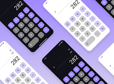 Calculator dailyui design ui ux