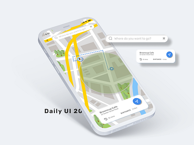 Location Tracking dailyui design ui ux