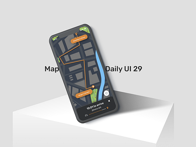 Map dailyui design illustration ui ux