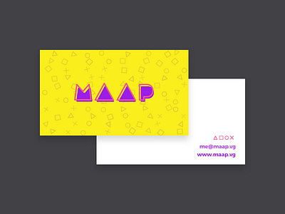 Developer business card & identity