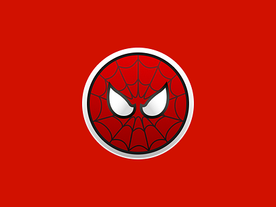 Spiderman Coin (Red Costume) by Victor Kernes on Dribbble