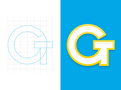 G Letter mark for GameTime Guru (Process) branding daily ui dailyui g gametime guru letter letter mark logo mark podcast