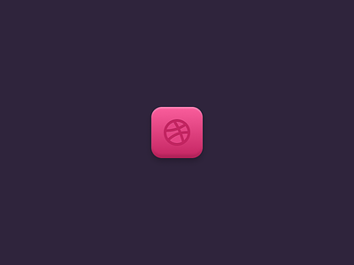 Dribbble Icon (App Review on YouTube) 🏀 5thingsinfigma app ball basketball debut dribbble figma icon ios mobile review youtube