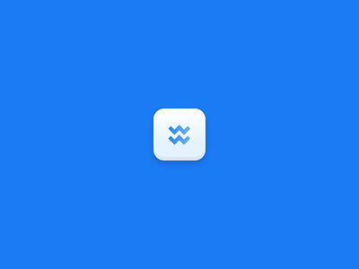 Wake Icon (Acquired by InVision) 5thingsinfigma app figma icon invision ios shadows square wake