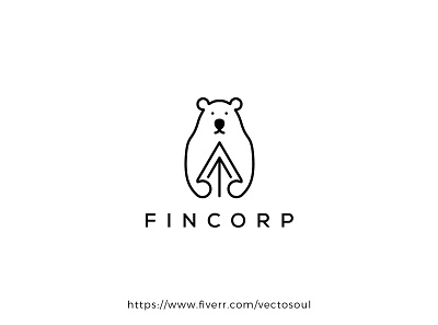 Fincorp logo a best example for financial advisor company logo branding cleanminimalistlogo design graphic design illustration logo logo design minimalistlogo modernlogo ui