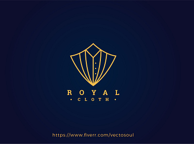 Redesigned a logo for royal clothes branding cleanminimalistlogo graphic design logo logo design minimalistlogo modernlogo