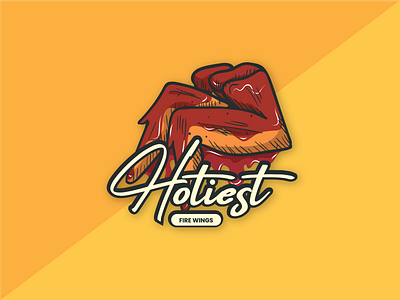 Hotiest Fire Wings Logo